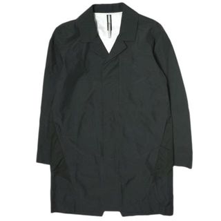 ARC'TERYX VEILANCE アークテリクス ヴェイランス カナダ製 Spere Coat ナイロンチェスターコート 17316 M BLACK アウター【中古】【ARC'TERYX VEILANCE】(チェスターコート)