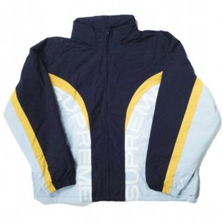 Supreme - SUPREME シュプリーム 22SS Curve Track Jacket カーブトラックジャケット XL NAVY ジップアップ ブルゾン アウター【中古】【SUPREME】