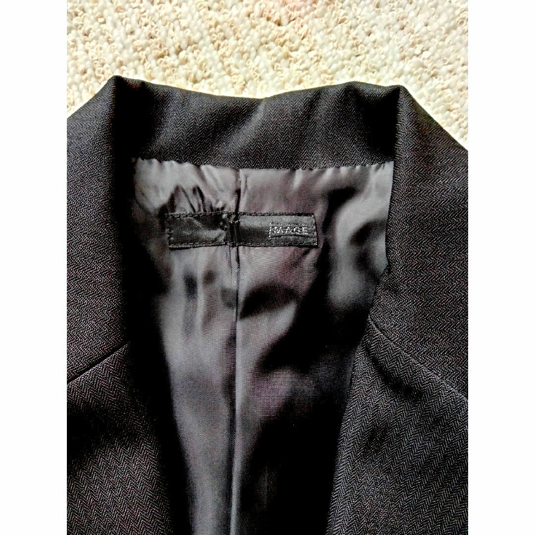 IMAGE(イマージュ)のIMAGE　イマージュ レディース ブラックスーツ ワンピース　11号 レディースのフォーマル/ドレス(スーツ)の商品写真