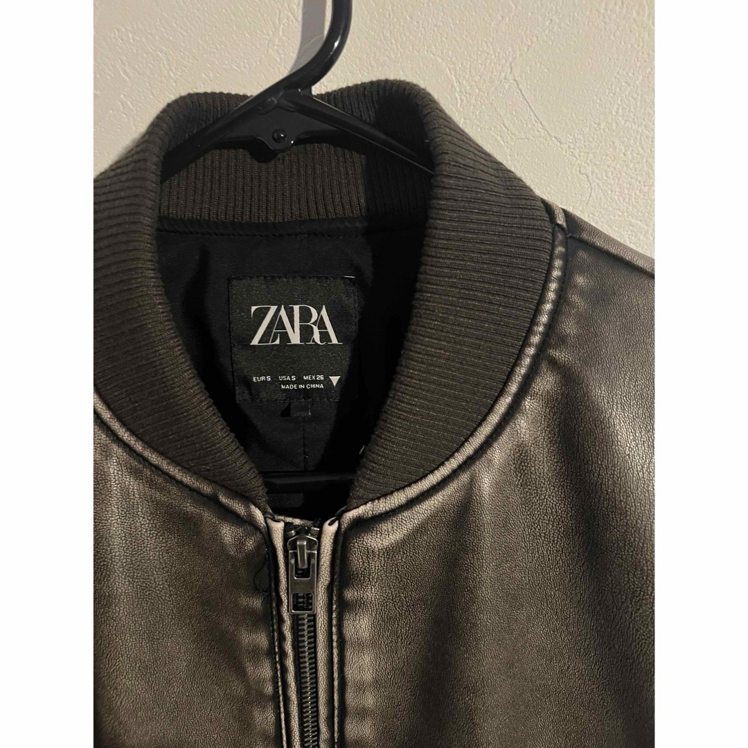 ZARA(ザラ)のZARAレザージャケット🖤 レディースのジャケット/アウター(ライダースジャケット)の商品写真