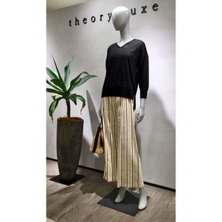 セオリーリュクス(Theory luxe)の【美品】セオリーリュクス　ドルマンスリーブニット　TATAMI/DAKOTA(ニット/セーター)