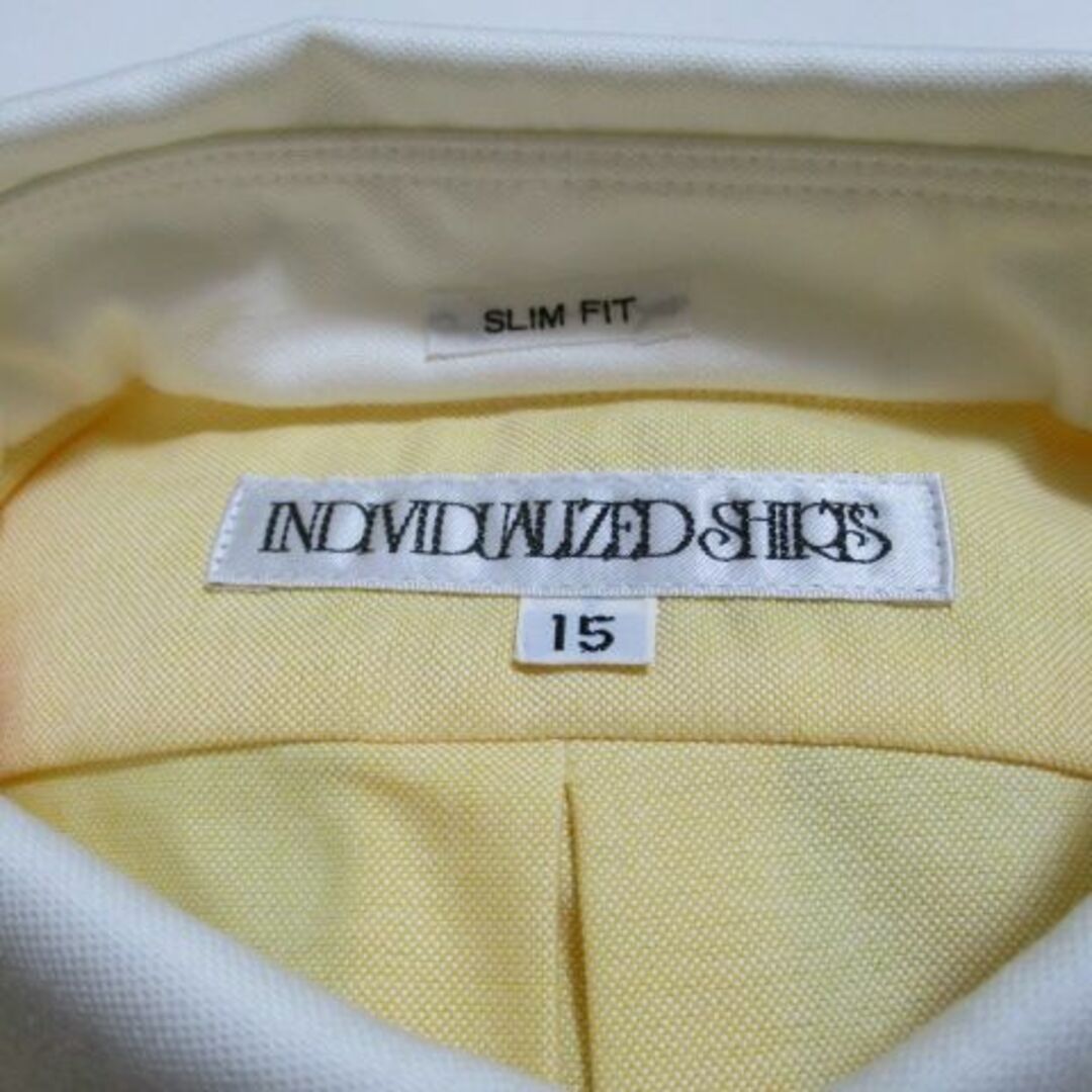 INDIVIDUALIZED SHIRTS(インディヴィジュアライズドシャツ)の新品 インディヴィジュアライズド 半袖シャツ S アメリカ製 ボタンダウン メンズのトップス(シャツ)の商品写真