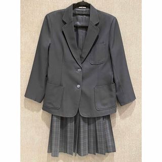 制服風　ブレザー　チェックスカート　２点セット(衣装一式)