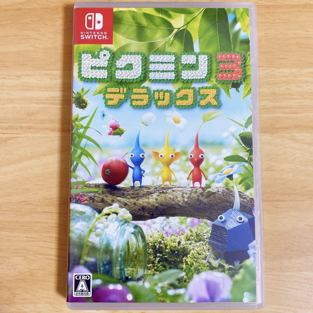 Nintendo Switch(ニンテンドースイッチ)のピクミン3 デラックス エンタメ/ホビーのゲームソフト/ゲーム機本体(家庭用ゲームソフト)の商品写真