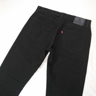 リーバイス(Levi's)の大きいサイズ リーバイス 502 ブラックレギュラーストレッチジーンズ W34(デニム/ジーンズ)