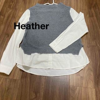 ヘザー(heather)のヘザー ドッキングシャツ ナイスクラップ グローバルワーク ユニクロ (シャツ/ブラウス(長袖/七分))