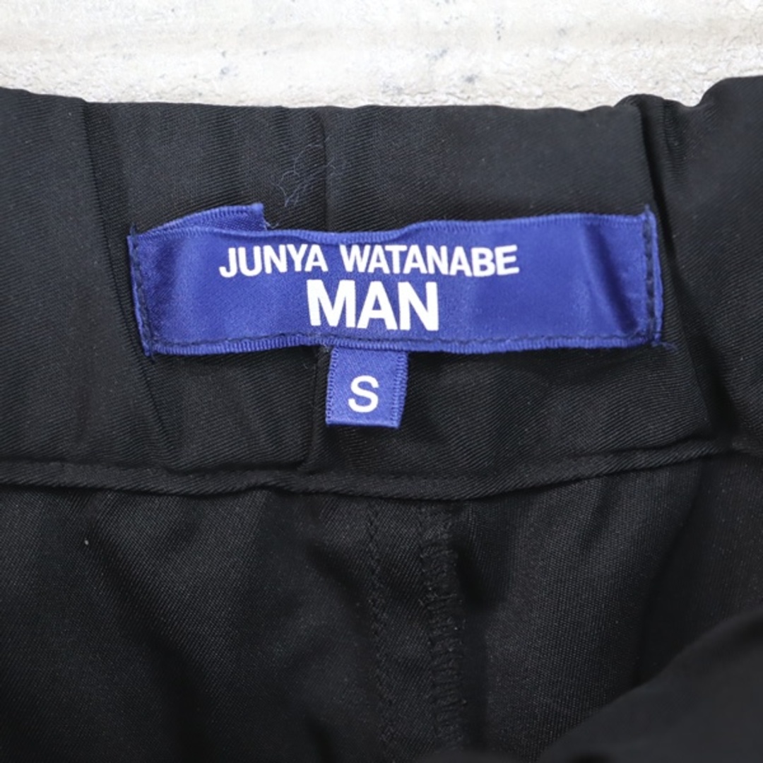 JUNYA WATANABE MAN(ジュンヤワタナベマン)のジュンヤワタナベMAN 銀座店 ジュンヤワタナベ エステルギャバ パンツ 23AW size:S 黒 94149 メンズのパンツ(その他)の商品写真