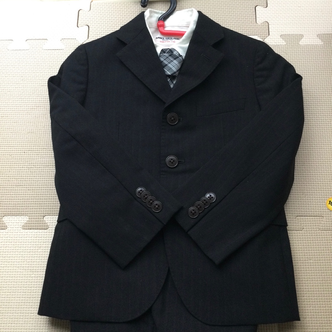 mikihouse(ミキハウス)のミキハウス　スーツ　110   入学式 キッズ/ベビー/マタニティのキッズ服男の子用(90cm~)(ジャケット/上着)の商品写真