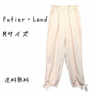 フューティアランド(futier land)のFutier・Land 裾 リボン クロップド パンツ 2306E3038(クロップドパンツ)