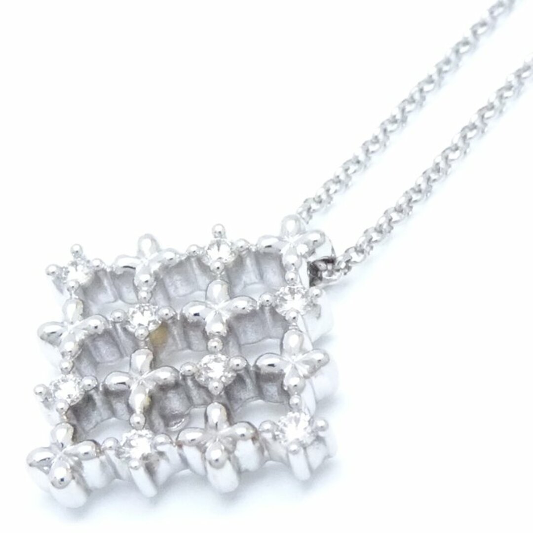 TASAKI(タサキ)のTASAKI 田崎真珠 ダイヤモンド ネックレス ダイヤモンド0.10ct K18WG ホワイトゴールド/291513【中古】【BJ】 レディースのアクセサリー(ネックレス)の商品写真