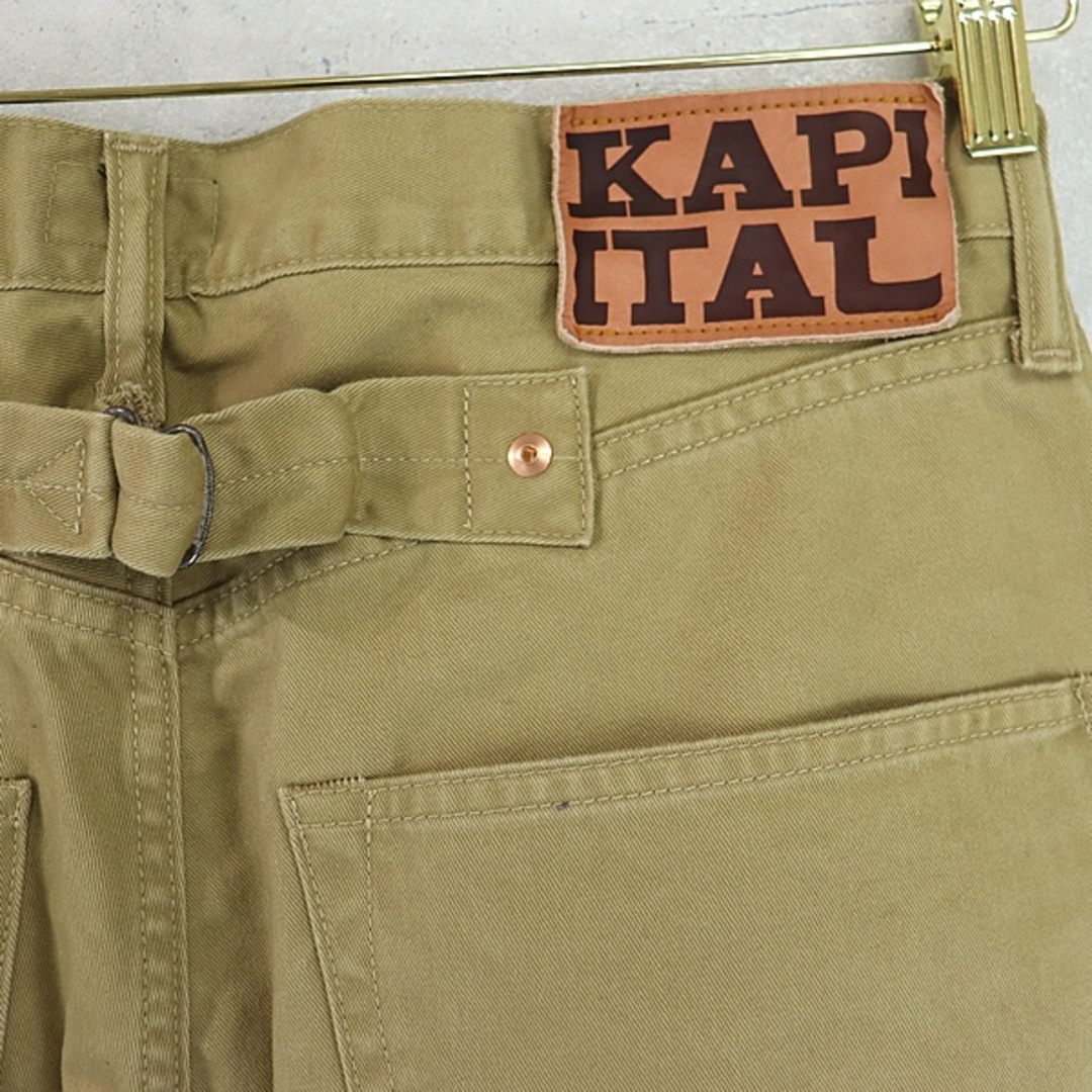 KAPITAL(キャピタル)のKAPITAL 銀座店 キャピタル チノ メキシカン タキシード パンツ size:34 ベージュ 93824 メンズのパンツ(チノパン)の商品写真