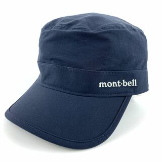 モンベル ストレッチO.D.ワークキャップ ナイロン ＃1118191 ブランド 帽子 メンズ 54-58サイズ ネイビー mont-bell