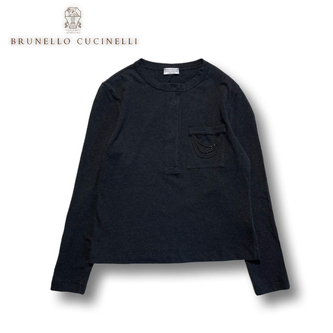 BRUNELLO CUCINELLI(ブルネロクチネリ)の☆BRUNELLO CUCINELLI☆トップス☆モニーレ☆ブルネロクチネリ☆ レディースのトップス(Tシャツ(長袖/七分))の商品写真