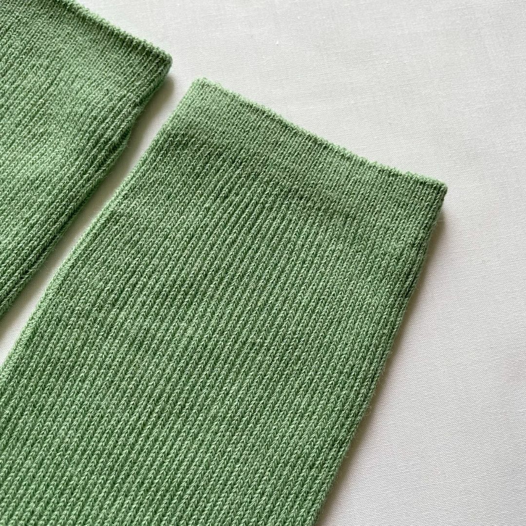 タビソックス ライトグリーン 足袋 tabi 靴下 黄緑 レディースのレッグウェア(ソックス)の商品写真