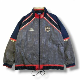 アンブロ(UMBRO)の入手困難 93/95 アンブロ イングランド代表 トラックジャケット L 117(ジャージ)