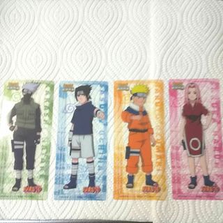 ムービック(movic)のNARUTO 非売品 アニメイト ジャンプフェア 特典 クリアしおり セット(キャラクターグッズ)