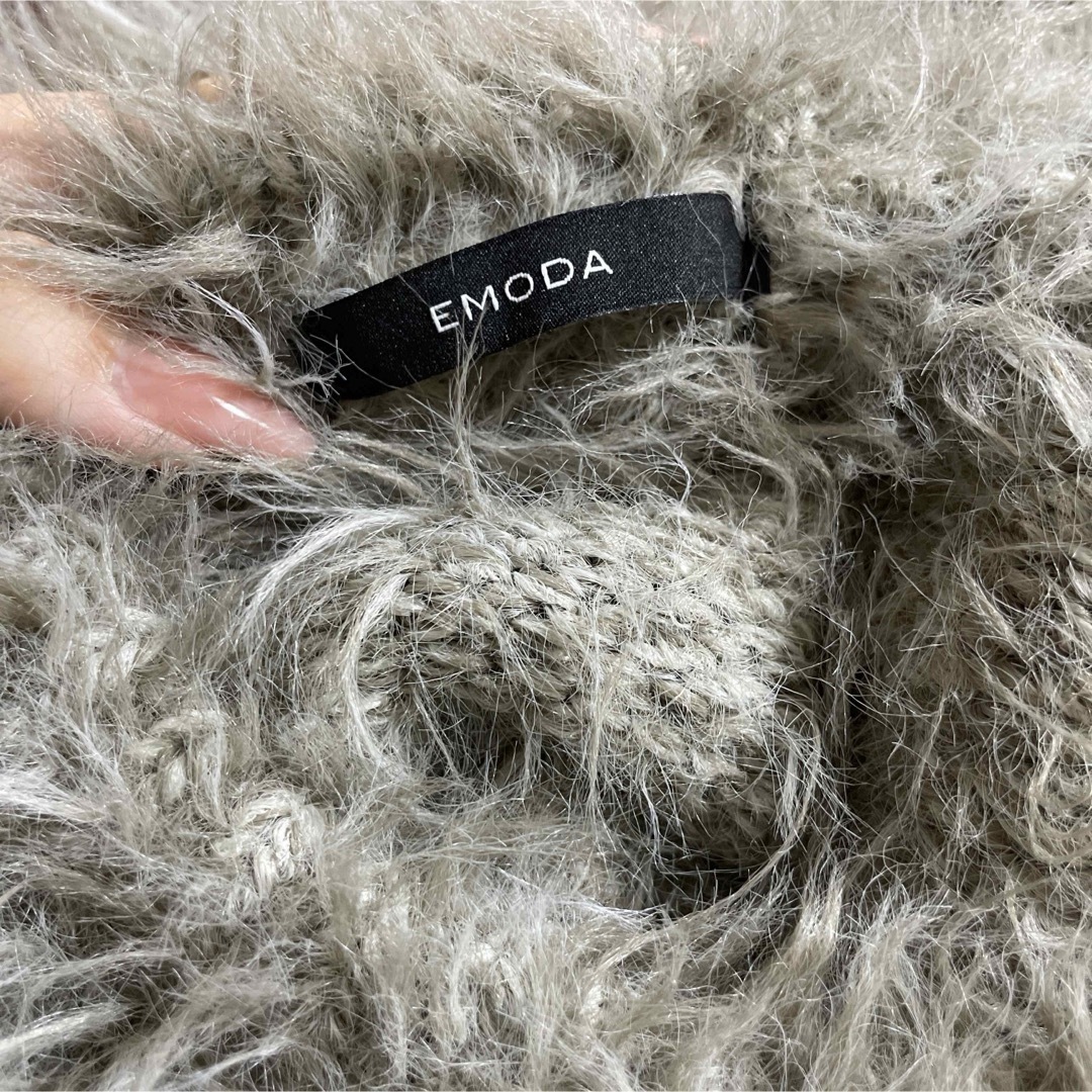 EMODA(エモダ)のEMODA  シャギーニット レディースのトップス(ニット/セーター)の商品写真