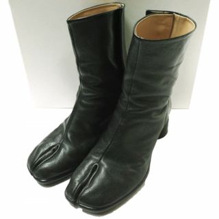 Maison Margiela 22 メゾンマルジェラ イタリア製 Tabi Ankle boot 6cm 足袋ブーツ S57WU0132 PR058 42(27cm) BLACK マルタン シューズ【中古】【Maison Margiela 22】(ブーツ)