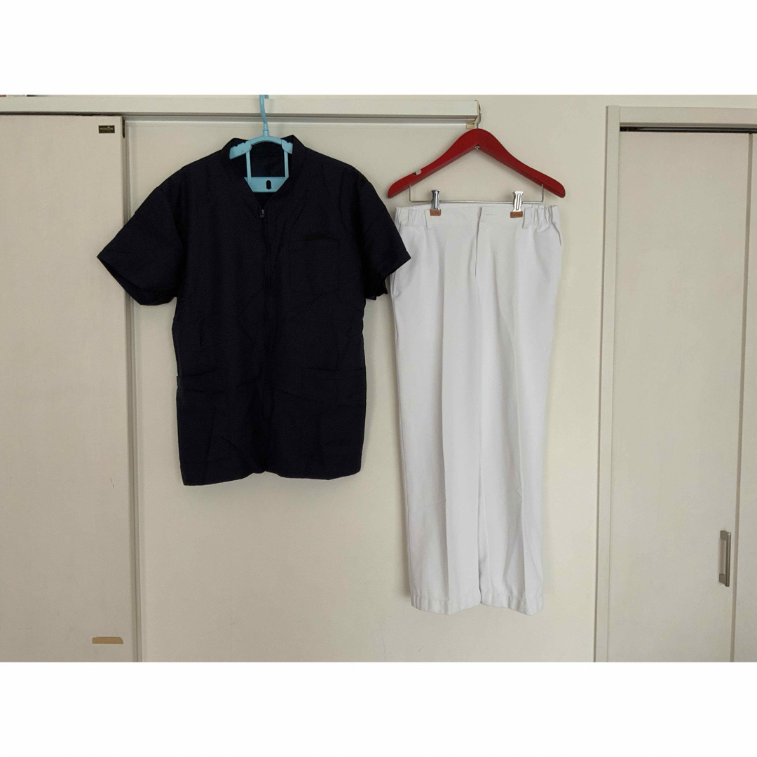 NAGAILEBEN(ナガイレーベン)のスクラブ　医療　白衣　メンズ　上下セット　コスプレ用などにも レディースのレディース その他(その他)の商品写真