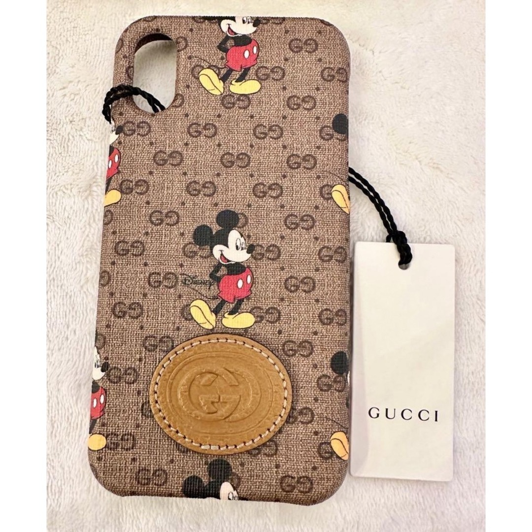 Gucci(グッチ)の新品未使用　ミッキー × GUCCI  iPhone x/xsケース　ディズニー スマホ/家電/カメラのスマホアクセサリー(iPhoneケース)の商品写真