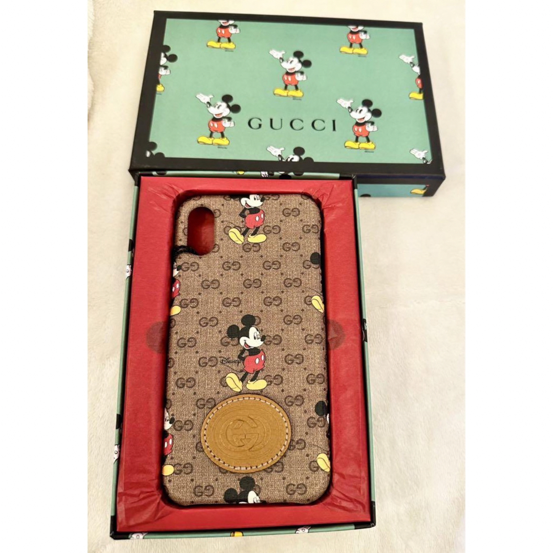 Gucci(グッチ)の新品未使用　ミッキー × GUCCI  iPhone x/xsケース　ディズニー スマホ/家電/カメラのスマホアクセサリー(iPhoneケース)の商品写真