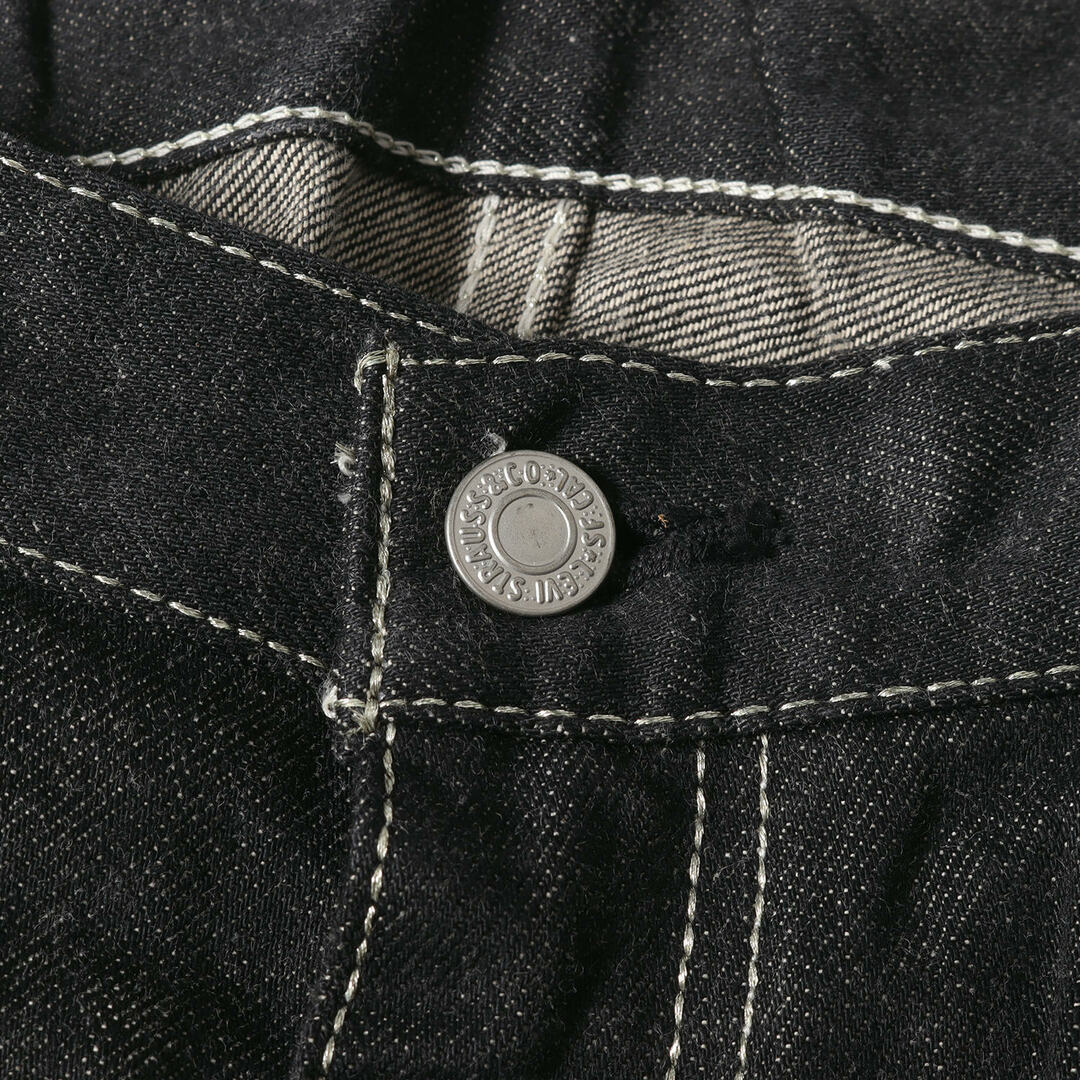 FRAGMENT(フラグメント)の美品 fragment design フラグメント デザイン パンツ サイズ:36×32 00s Levis Fenom 505 DISCO サファイア リジッド デニムパンツ ブラック 黒 リーバイス フェノム ディスコ ボトムス ジーンズ ジーパン 日本製【メンズ】【中古】 メンズのパンツ(デニム/ジーンズ)の商品写真