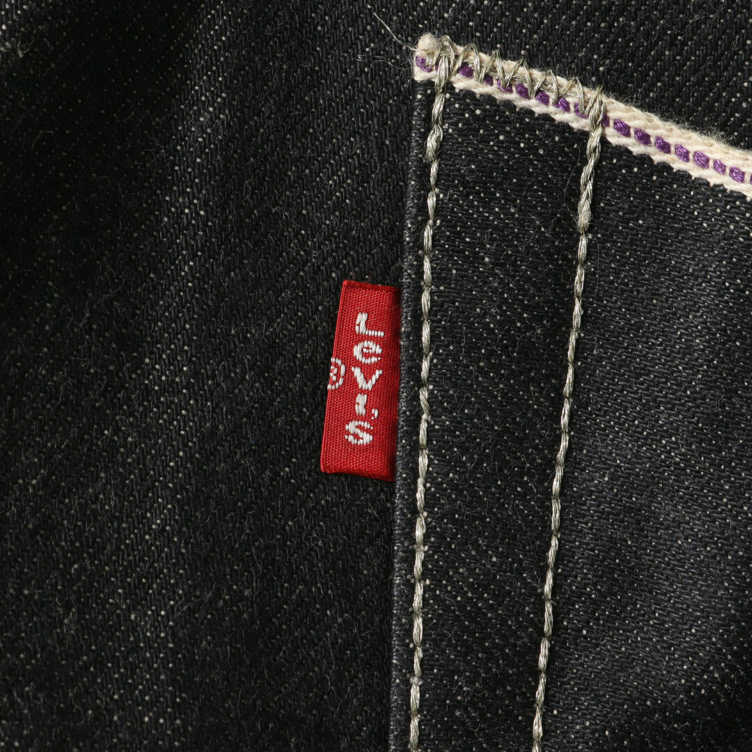 FRAGMENT(フラグメント)の美品 fragment design フラグメント デザイン パンツ サイズ:36×32 00s Levis Fenom 505 DISCO サファイア リジッド デニムパンツ ブラック 黒 リーバイス フェノム ディスコ ボトムス ジーンズ ジーパン 日本製【メンズ】【中古】 メンズのパンツ(デニム/ジーンズ)の商品写真