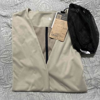 ザノースフェイス(THE NORTH FACE)の【新品】☆ザノースフェイス☆テックラウンジカーディガン　収納袋・タグ付(カーディガン)