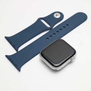 アップル(Apple)のApple Watch series4 44mm GPS シルバー  M777(その他)