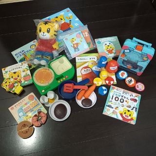 ベネッセ(Benesse)のこどもちゃれんじ　ぷち　絵本&DVD&教材　✨しまじろう人形新品✨(知育玩具)