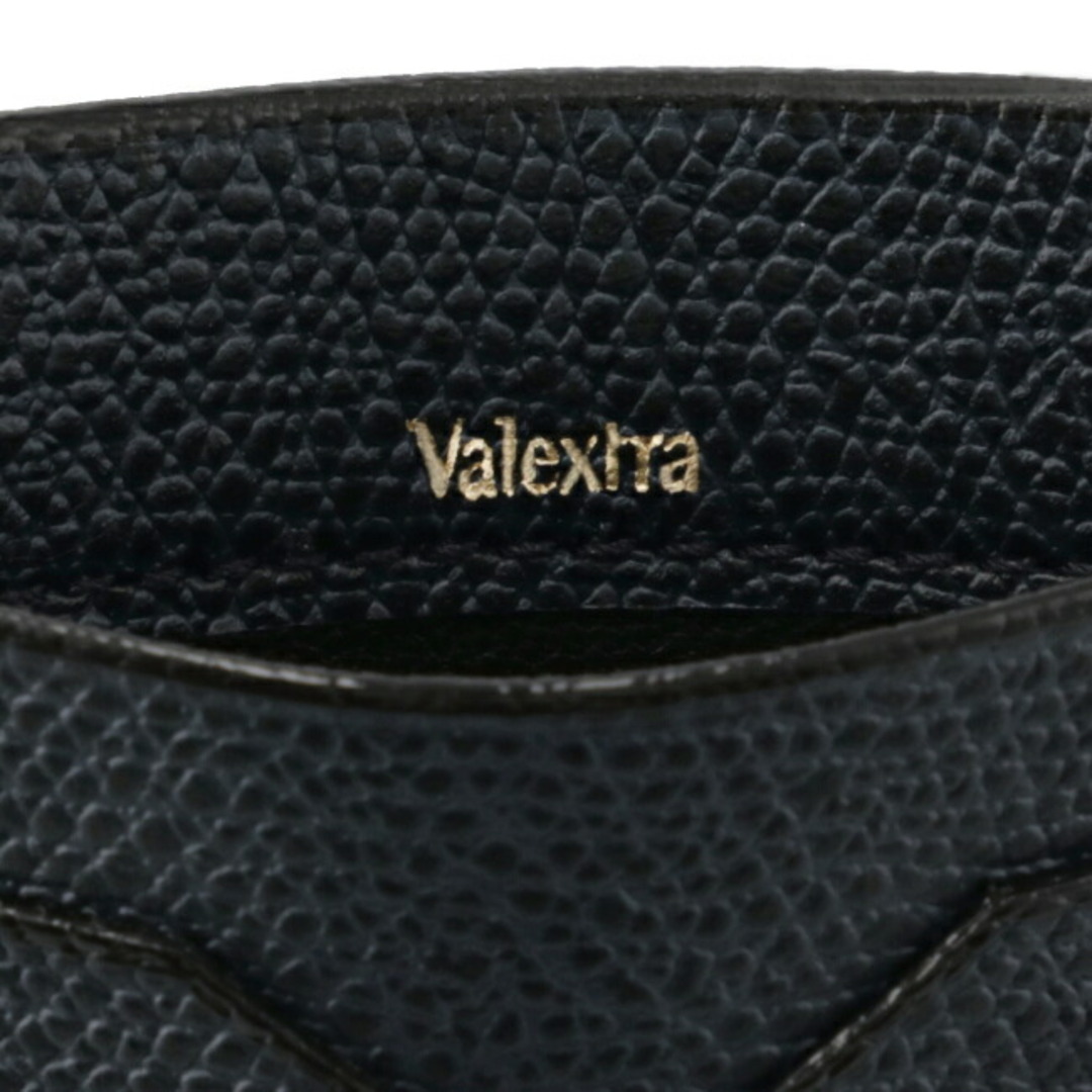 Valextra(ヴァレクストラ)のヴァレクストラ VALEXTRA パスケース メンズ グレインレザー カードケース ネイビー  V8L77 028 000U メンズのファッション小物(名刺入れ/定期入れ)の商品写真