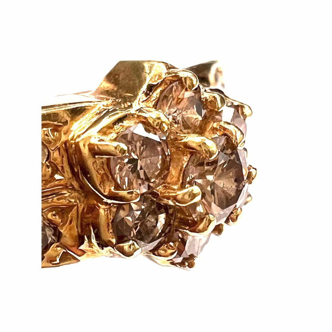 ジュエリーマキ(ジュエリーマキ)のK18ダイヤモンドリング イエローゴールド 13号 レディースのアクセサリー(リング(指輪))の商品写真
