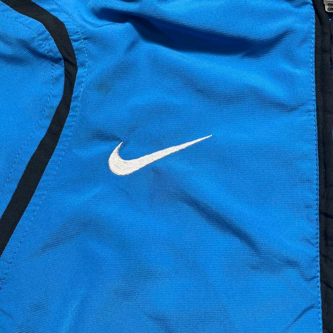 NIKE(ナイキ)の【Nike】ナイキ　インテルライトブルーナイロンジャケット　サッカー メンズのジャケット/アウター(ナイロンジャケット)の商品写真