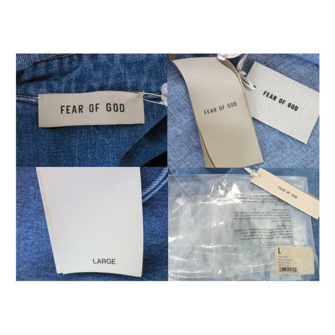 FEAR OF GOD(フィアオブゴッド)のフィア オブ ゴッド FEAR OF GOD ■ 【 ETERNAL COLLECTION 5 YEAR INDIGO 】 エターナル コレクション 5 イヤー デニム シャツ　32392 メンズのトップス(シャツ)の商品写真