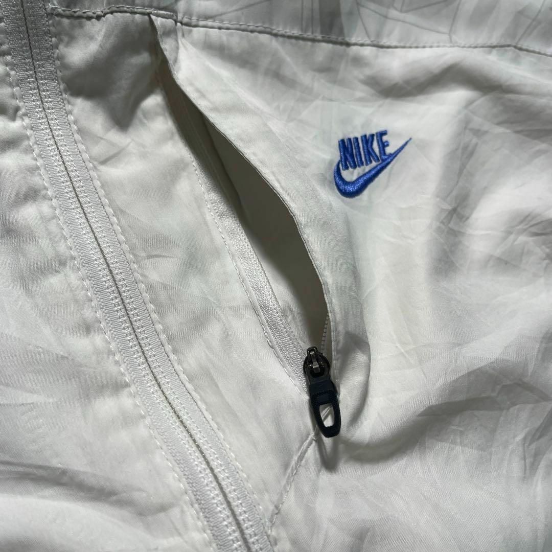 NIKE(ナイキ)の【Nike】00s ナイキ ホワイトナイロンジャケット Y2Kテック メンズのジャケット/アウター(ナイロンジャケット)の商品写真