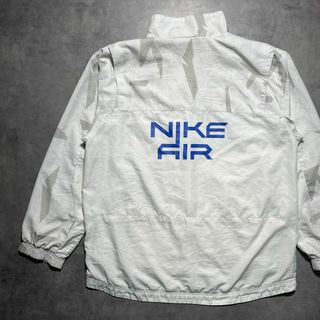 NIKE - 【Nike】00s ナイキ ホワイトナイロンジャケット Y2Kテック