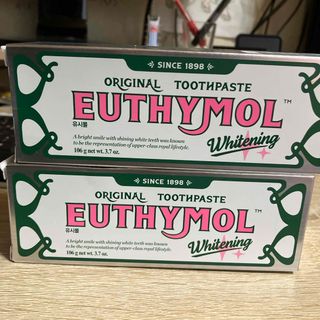 EUTHYMOL 歯磨き粉 韓国 2本セット(歯磨き粉)