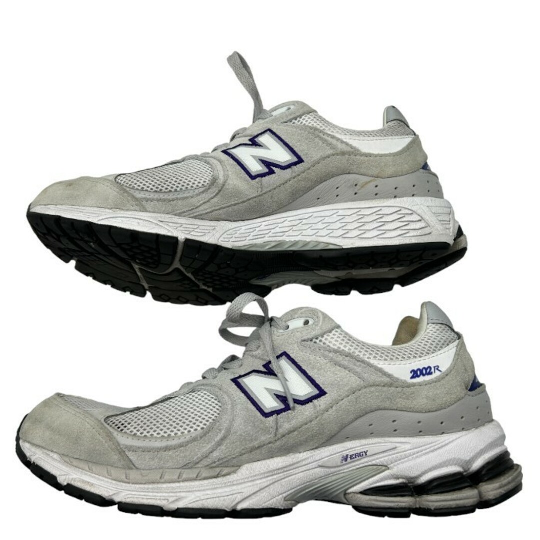 New Balance(ニューバランス)のNEW BALANCE ニューバランス メンズ スニーカー 26cm ML2002R6 靴 シューズ グレー パープル 中古 W４ メンズの靴/シューズ(スニーカー)の商品写真