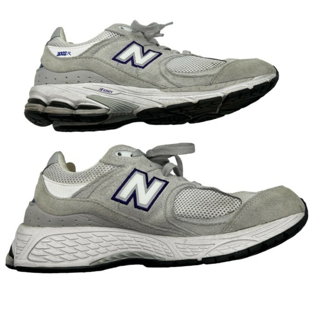 New Balance(ニューバランス)のNEW BALANCE ニューバランス メンズ スニーカー 26cm ML2002R6 靴 シューズ グレー パープル 中古 W４ メンズの靴/シューズ(スニーカー)の商品写真