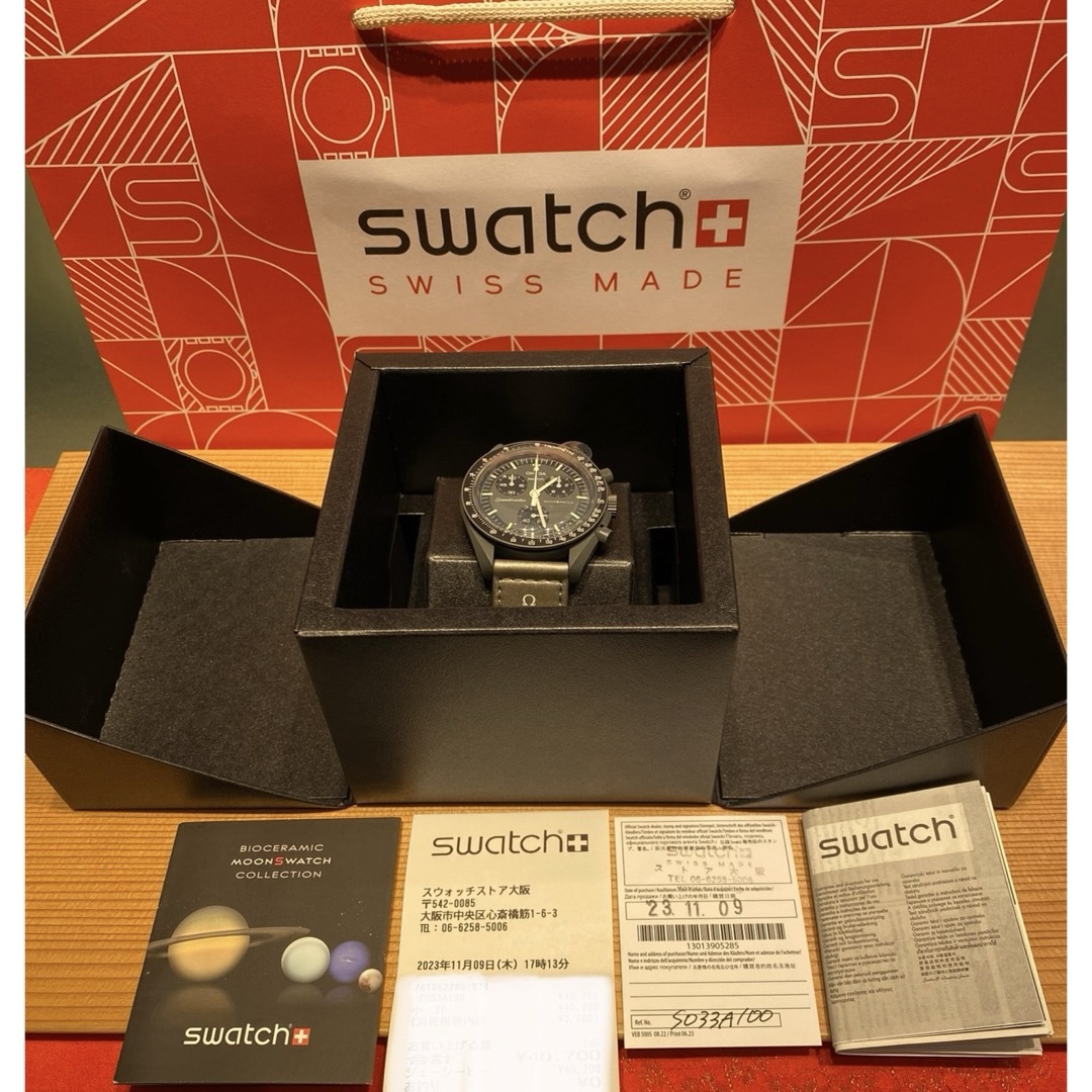 OMEGA(オメガ)のkiraさま専用OMEGA×SWATCH_ Mercury メンズの時計(腕時計(アナログ))の商品写真