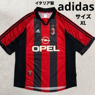 アディダス(adidas)の【イタリア製】 adidas アディダス ACミラン サイズ XL(Tシャツ/カットソー(半袖/袖なし))