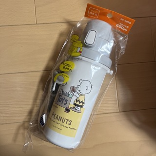 スヌーピー(SNOOPY)の新品　スヌーピー　SNOOPY   プラボトル　直飲み水筒　プラスチック水筒(水筒)