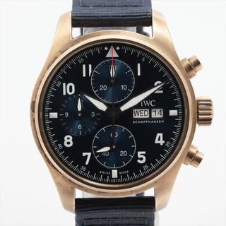 インターナショナルウォッチカンパニー(IWC)のIWC パイロットウォッチ クロノグラフ ブロンズ×ナイロン   メンズ(腕時計(アナログ))