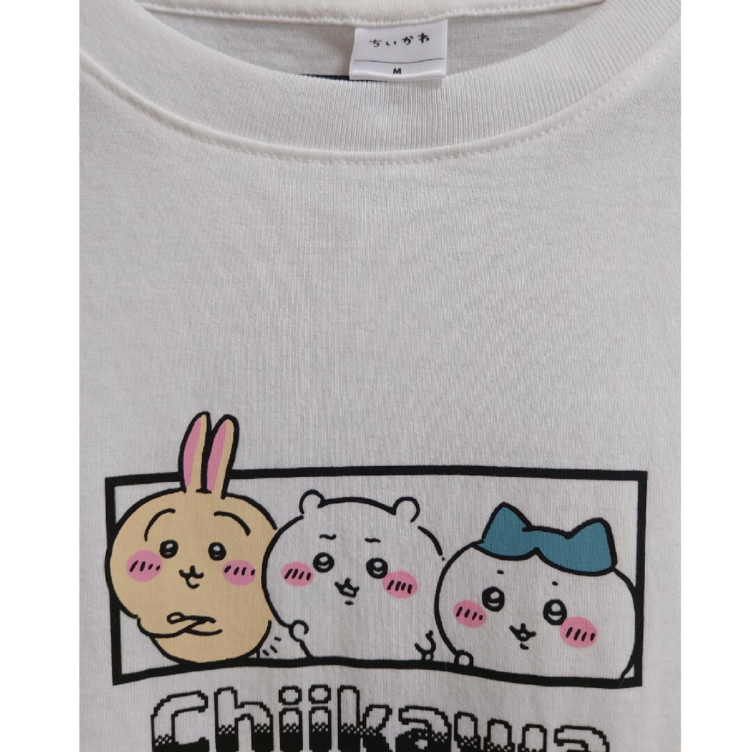 ちいかわ(チイカワ)のちいかわ tシャツ  M しまむら コラボ レディースのトップス(Tシャツ(半袖/袖なし))の商品写真