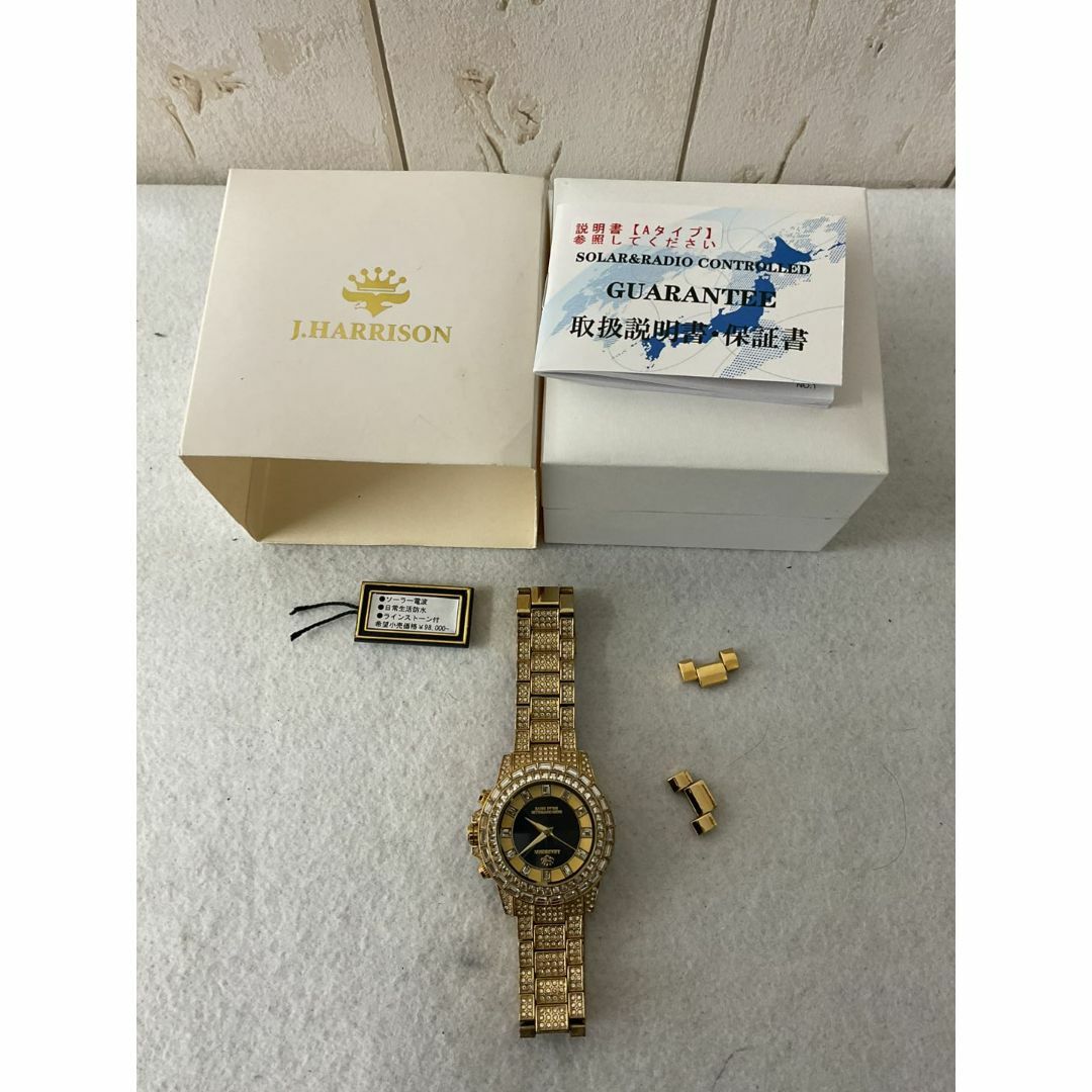 J.HARRISON(ジョンハリソン)のジョンハリソン　腕時計　メンズ メンズの時計(金属ベルト)の商品写真