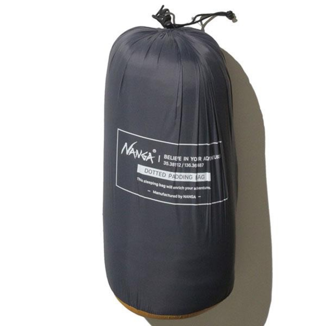 NANGA ナンガ 化繊シュラフ DOTTED PADDING BAG 寝袋 NANGA ナンガ 防災 化繊シュラフ DOTTED PADDING BAG ドッテド