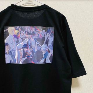 バンダイ(BANDAI)の美品　BLEACH 千年血戦篇 ブリーチ ロゴ＆キービジュアル 半袖 Tシャツ(Tシャツ/カットソー(半袖/袖なし))