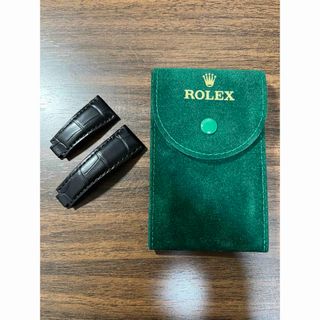 ロレックス(ROLEX)のロレックス デイトナ用 純正クロコ革ベルト(レザーベルト)