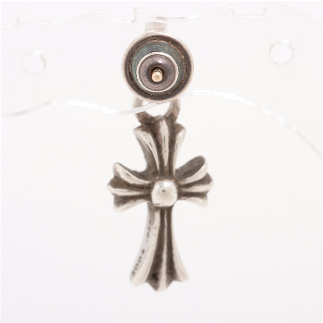 Chrome Hearts(クロムハーツ)のクロムハーツ CHクロス ベビーファットチャーム 925×14K   ユニ レディースのアクセサリー(ピアス)の商品写真