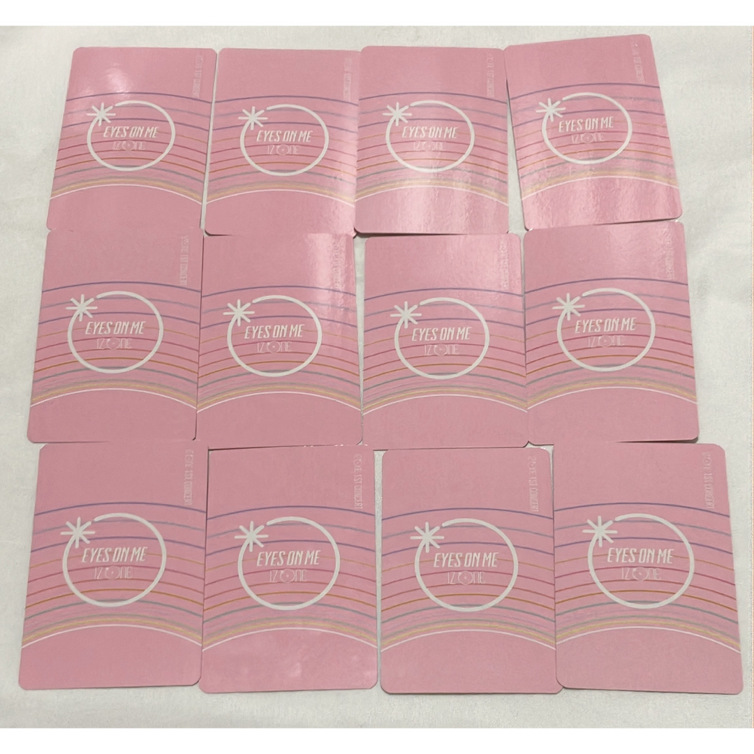 IZ*ONE 1st concert eyes on me トレカ コンプリート IZ*ONE 1st concert eyes on me トレカ コンプリート